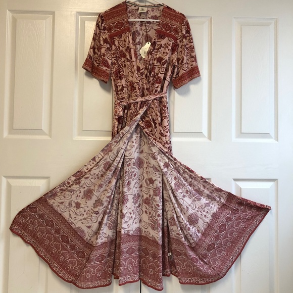 Faux wrap maxi dress Dresses & Skirts - wrap maxi size small dress